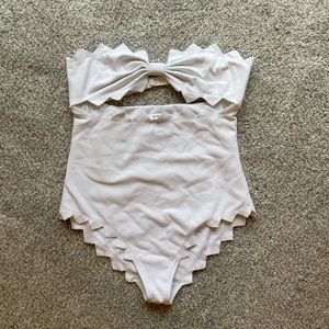 MARYSIA White one piece size large